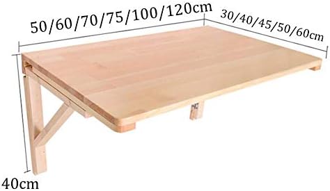 PIBM פשטות מסוגננת מדף קיר רכוב שולחן מתלה צף שולחן מחשב נייד שולחן מעמד קל לקפל מדף ספרים עץ