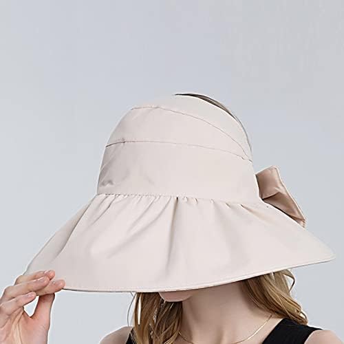 כובעי שמש לנשים רחבות שוליים נשים כובע שמש רחב כובע חוף חוף כפול ללבוש קוקו כובעי בייסבול קיץ