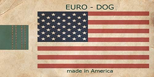צווארון יורו-כלבי יורו ספורט יוקרתי זול עור רך שחרור מהיר מהיר צווארון כלב אבזם תוצרת ארהב