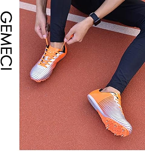 נעלי מסלול מסלול של Gemeci Spirtes נעלי מסלול לגברים ונשים נעלי מסלול ושדה משקל קלות נעלי ריצה