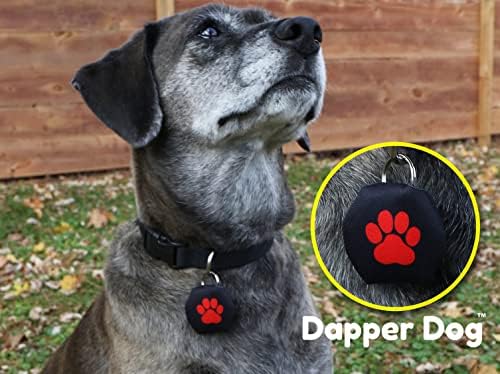 דאפר כלב-כלב תג משתיק עם תג טבעת