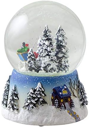 נורת'לייט אור חורף יער מזחלת מזחלת מוזיקלית חג המולד המוזיקלי שלג, 5.75 , רב צבעוני