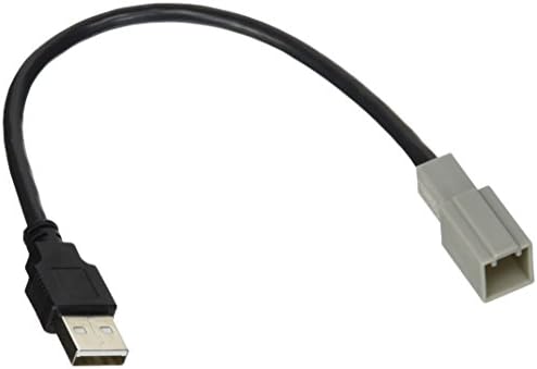 Scosche Tausb01b תואם ל- Select 2012-16 Toyota/Lexus USB רתמת קלט