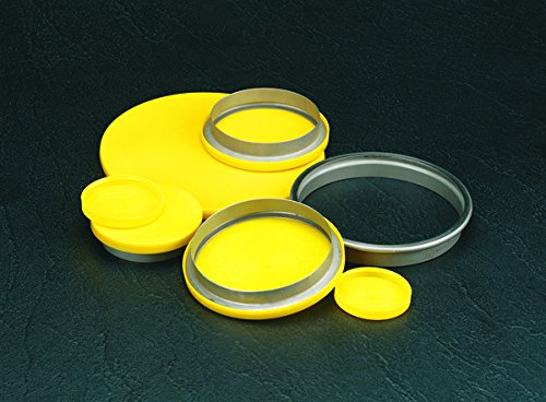 Caplugs 99394433 כיסויי אוגן פלסטיק. לכיסוי אוגן CC-6 1/2, PE-LD, ID CAP 7.156 גובה 0.34, צהוב