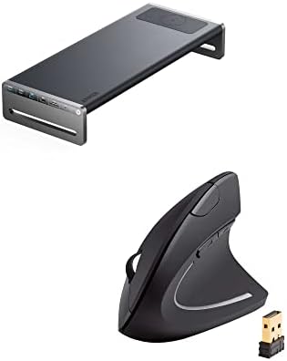 ANKER 675 תחנת עגינה USB-C עם יציאות USB-C של 10 ג'יגה-ביט לשנייה, תצוגת HDMI של 4K@60Hz, כרית טעינה אלחוטית ו
