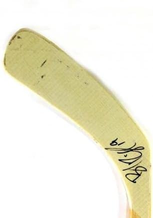 קרולינה הוריקנים בראד ריצ'רדס ווייט קוהו מקל חתימה JSA 5347 - מקלות NHL עם חתימה