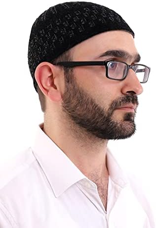 IHVAN מקוון טורקי מוסלמי חורף קטיפה כובעי קופי לגברים, טאקיה, טאק, פקי, כובעים איסלאמיים, מתנות אסלאמיות,