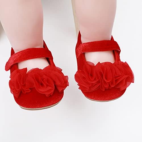 תינוקות תינוקות נערות פרחים נעליים פעוטות סנדלים נעליים רווקה נעלי נסיכה נעליים נעליים שחורות לבנים