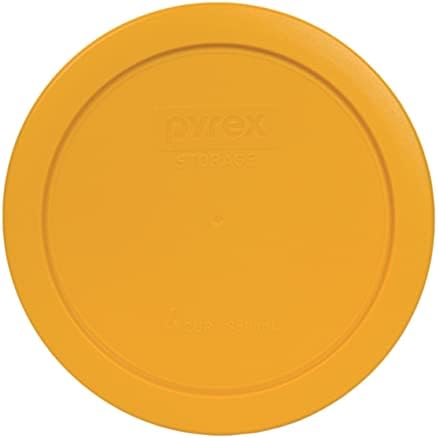 פיירקס 7201-מחשב 4-כוס חלמון צהוב, מאייר לימון צהוב וחמאה צהוב פלסיטק מזון אחסון החלפת מכסה, תוצרת