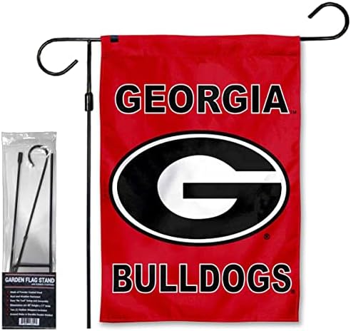 אוניברסיטת ג'ורג'יה לוגו כפול דגל באנר דגל דגל דגל דגל סט דגל