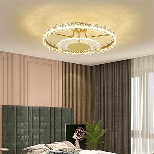 מנורת חדר שינה חמה של גנפנן מנורת תקרה קריסטל שלוש צבע מחליף תאורה אור קישוט תאורה תאורה