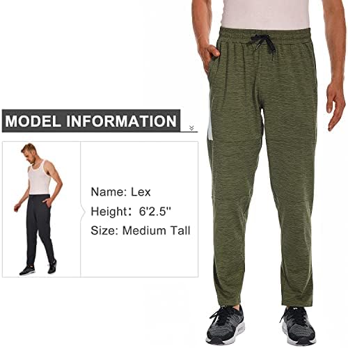הודוספורט 31 מכנסי טרנינג גבוהים לגברים מכנסי טרנינג עם רוכסן מכנסי אימון
