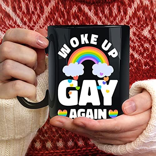 קובלו התעורר הומו שוב הספל, מצחיק הגאווה הספל, טרנס אנבי הומו פאן הנוכחי שוויון זכויות זכויות להומואים