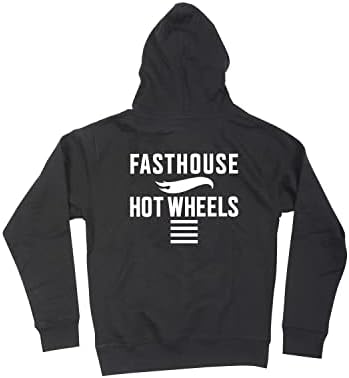 Fasthouse Loush Rush Wheels Hot Wheels Pullover Boaded, שחור