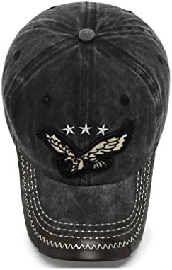 Xibeitrade Vintage Eagle כותנה כובע בייסבול נשים גברים