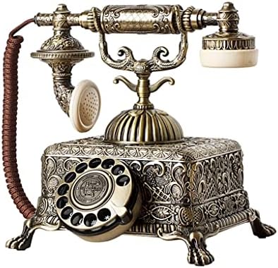 ZLXDP מתכת וינטג 'טלפון עתיק