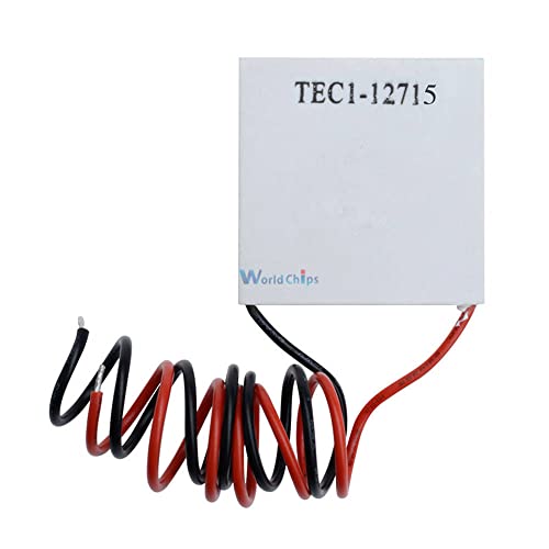 TEC1 12715 TEC1-12715 12V TEC Thermoelectric Cooler Peletier 40x40 ממ 12V-5.4V 15A מודול אלמנט
