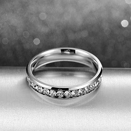 קולסו ג ' וניור 2075 4 מ מ לעולם לא דוהה טבעת 316 ליטר לנשים-25021