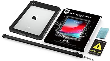 מארז אטום למים לאייפד מיני דור 5 5.9 2019/iPad Mini 4 2015, IP68 הגנת גוף מלא מגן מסך מובנה מגן