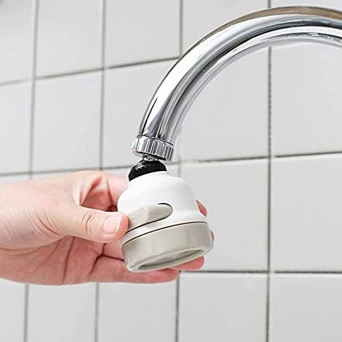ZBORO SPLASH SPLASH FAUCET Extender Bressure Water Booster ראש מקלחת ראש מקלחת 360 ° סיבוב ברז חוסך מים