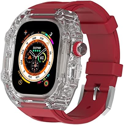 ערכת Mod Sport Sport Urban Sport עבור Apple Watch Ultra 49 ממ סדרה 8 7 6 5 4 4 SE צמיד צמיד רצועת שעון