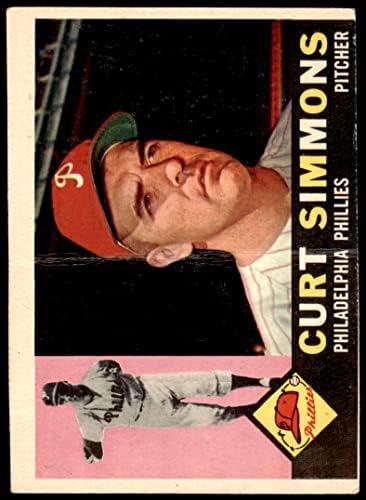 1960 Topps 451 Curt Simmons