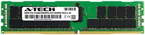 זיכרון זיכרון A-Tech 16GB עבור SuperMicro SYS-2029U-E1CRT-DDR4 2666MHz PC4-21300 ECC רשום RDIMM 2RX4 1.2V-שרת יחיד