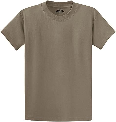 חולצות כותנה עם שרוול קצר של ג ' ו ב-50 צבעים וגדלים ס-6 אקסל