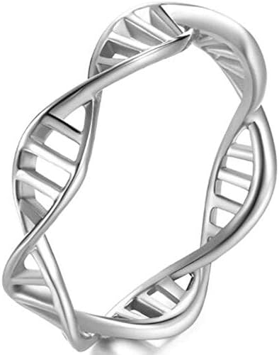 נירוסטה דנ א מולקולת סליל כפול מבנה הצהרת הבטחת חתונה יום נישואים טבעת
