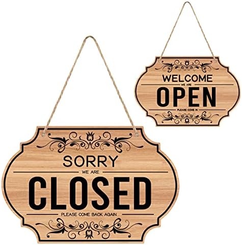 סימנים פתוחים של CARGEN כפול צדדי פתוח שלט סגור שעות עסק