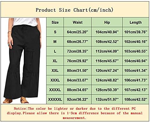 מכנסיים Petite Plus מכנסיים מזדמנים לכיס לנשים מכנסיים בגודל לבן פלוס מכנסיים מכנסיים בתוספת