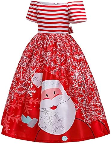 Kagayd פעוט שמלות ילדות שמלות מסיבות שמלת תחרות חג המולד תחפושת לילדים לילד חג המולד ריקוד בנות פעוט שמלת