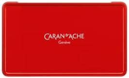 Caran d'Ache CC0890-021 סט מתנה של כוכב, אקרידור, אוסף חג המולד של יער הפלא, 2021 עט כדורים, עט מבוסס שמן +