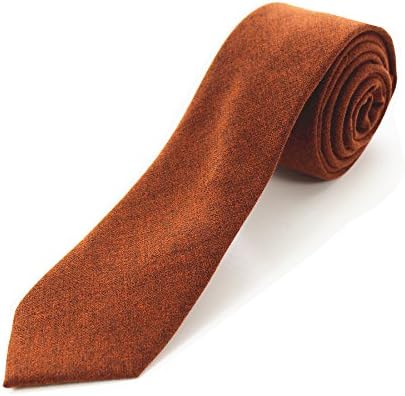 2.4 כותנה עניבה מוצק גברים של קשמיר צמר סקיני עניבה