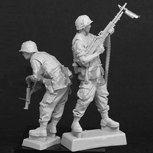 גודמואל 1/35 מלחמת וייטנאם ארהב קומנדו שרף דגם חייל ערכת / אינו מורכב ולא צבוע חייל מיניאטורי ערכת