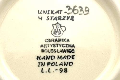 ספל חרס פולני - 16 גרם. ביסטרו - חתימת Unikat U3639