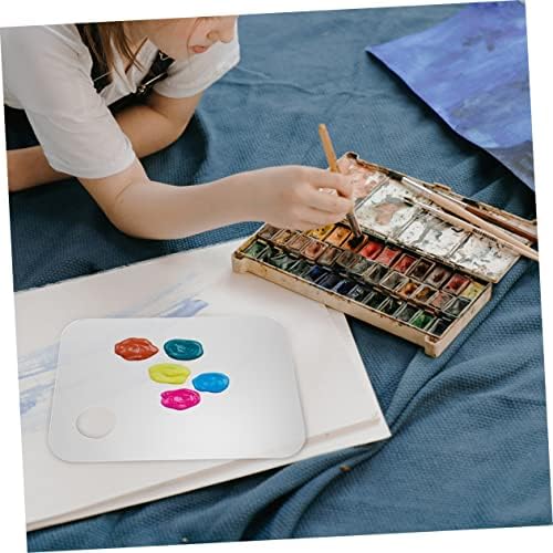 1 סט צבע צבעים צבעים נייל סט כלי מומחיות כלים איפור ערכת מרית עבור איפור עשה זאת בעצמך ציור צלחת קוריאני מרית