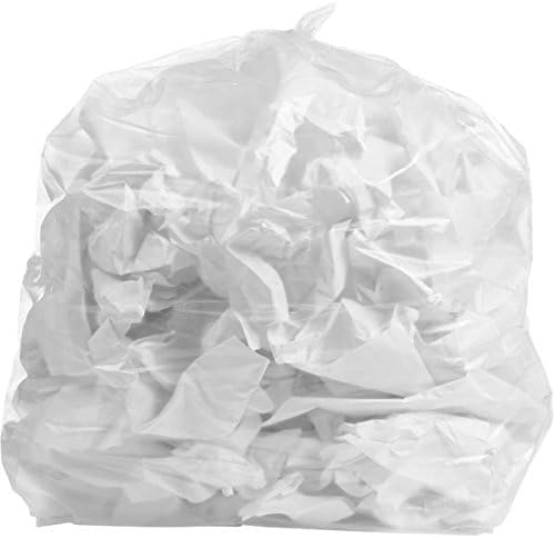 טחח פלסטיק 12-16 שקיות זבל ליטר: ברור, 1 מיל 24x31, 500 שקיות.