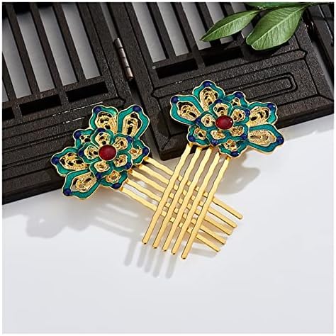 איזגמה סינית Hanfu שיער מסרק מסרק מסורתי בסגנון קלאסי מסורתי.