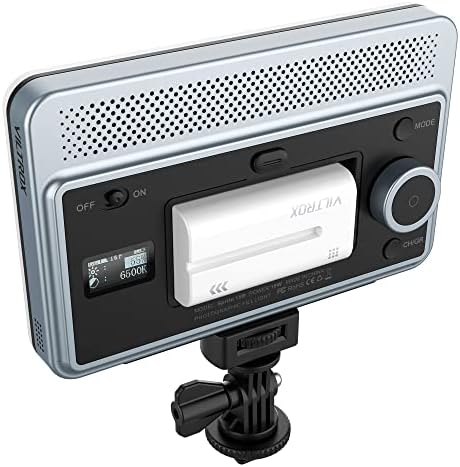 Viltrox 18W 2800K-6800K CRI 95+ על מצלמת LED לוח וידאו אור וידאו, 1800 LUM SMARTPHORE CONTROL LED