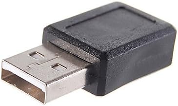 USB A-MALE ל- MINI USB ממיר מתאם נקבה 5 פינים