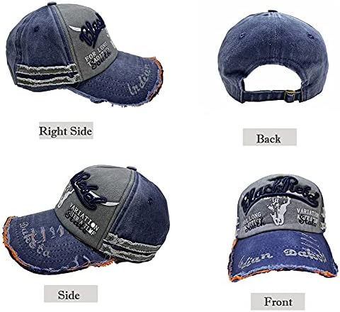 כובע בייסבול בייסבול וינטג 'ג' ג'ינס כותנה כותנה קצה סאנהט מתכוונן יוניסקס