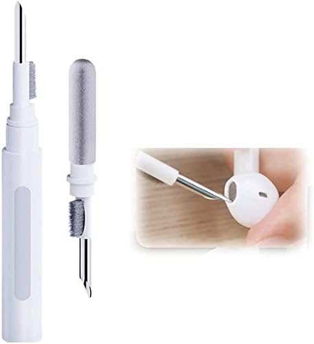 אוזניות וטעינה ניקוי נמל עט 3 ב -1 לניצני אוזניים תרמילי אוזניות Bluetooth מנקה שעווה אוזניים, לכלוך, אבק ועוד