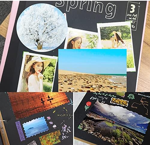 אלבום אלבינסי אלבום דפי דבק עצמי קולאז 'עם 32 עמודים אלבומי ספר אלבומים ספר תמונות לילדים אלבומי DIY בעבודת