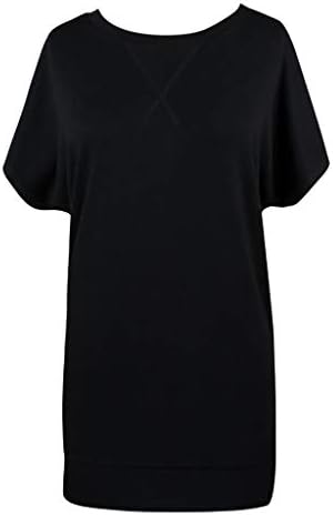 טרנדי מקרית קל משקל או צוואר חולצות בציר רופף מתאים ארוך שרוול קיץ גרפי חולצות לנשים