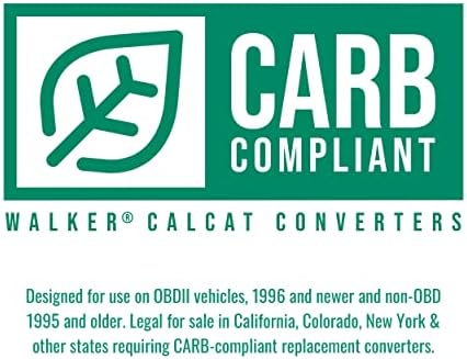Walker Fill Calcat Carb 83189 ממיר קטליטי בכושר ישיר עם סעפת פליטה משולבת