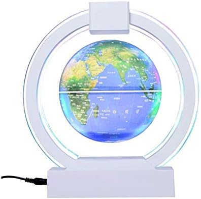 Adnup גלובוס העולם הגלובוס העולם עם נורות LED מתלה מגנטית מפה עולמית מפת משרד ביתי קישוט מתנה יצירתית