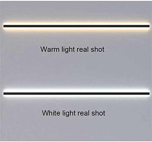 LED אורות קיר חיצוניים חיצוניים קיר מקורה/חיצוני רצועה ארוכה מנורת קיר מלבן מודרני IP65 קיר אטום למים פונק