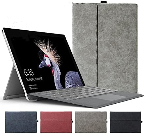 מארז מגן עבור Surface Pro 7/Pro 6/Pro 5/Pro 4 Tablet, מארז Surface12.3 אינץ ', תואם למקלדת כיסוי סוג, כיסוי עסקי