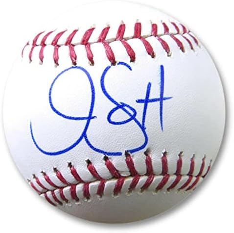 ג'ים גוט חתום על חתימה על חתימה MLB דודג'רס דודג'רס ענקים S1259 - כדורי בייסבול עם חתימה